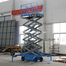 Electric mobile hydraulic scissor lift used with low price